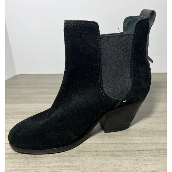 Rag & Bone Devon Boots Black Suede - Picture 5 of 8